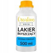 Lakier akrylowy bezbarwny błyszczący ochrona utrwalacz powierzchni 500ml