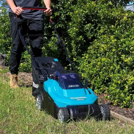 KOSIARKA AKUMULATOROWA MAKITA DLM432PT2 2x5Ah 2x18 zdjęcie 5