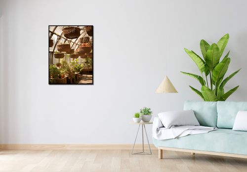 Plakat 60x80cm Zawieszone Ogrody na Arena.pl
