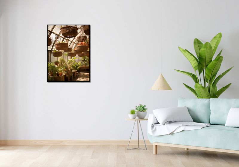 Plakat 60x80cm Zawieszone Ogrody zdjęcie 4