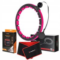 HMS Hula Hop Magnetyczny Z Wypustkami i Obciążnikiem + Pas Wyszczuplający