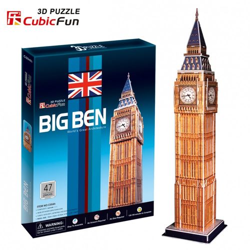 Cubicfun Puzzle 3D Zegar Big Ben na Arena.pl