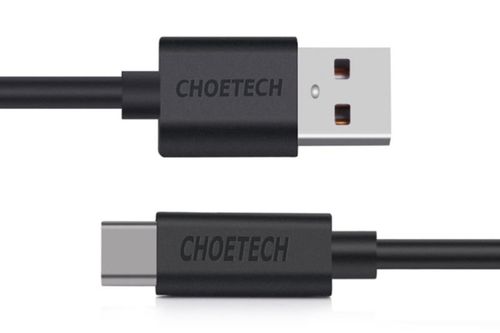 Kabel Choetech usb - usb-c typ C 2.0 2m czarny na Arena.pl