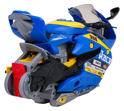 Mega Parking Z Funkcją Dymu Motocykl na Arena.pl