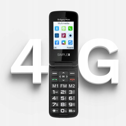 Telefon GSM dla seniora Kruger&Matz Simple 931 na Arena.pl