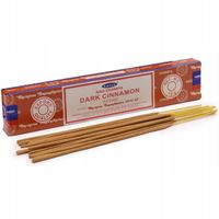 INDYJSKIE KADZIDEŁKA SATYA CIEMNY CYNAMON DARK CINNAMON 15 G