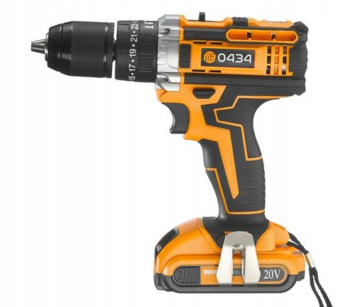 UDAROWA WIERTARKO WKRĘTARKA AKUMULATOROWA 2xAKU 20V BITY NASADKI na Arena.pl