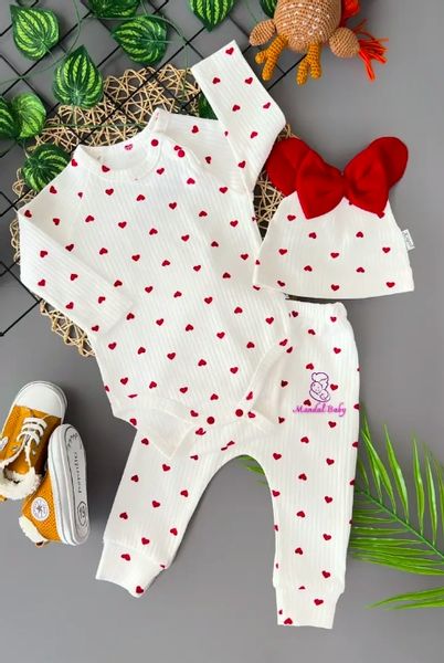 komplet niemowlęcy bawełna dres niemowlęcy zdjęcie 2