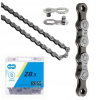 Łańcuch rowerowy KMC Z8 6/7/8 rzędowy Oryginalny