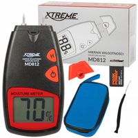 MIERNIK WILGOCI WILGOTNOŚCI WILGOTNOŚCIOMIERZ DREWNA DRZEWA 9V ZESTAW