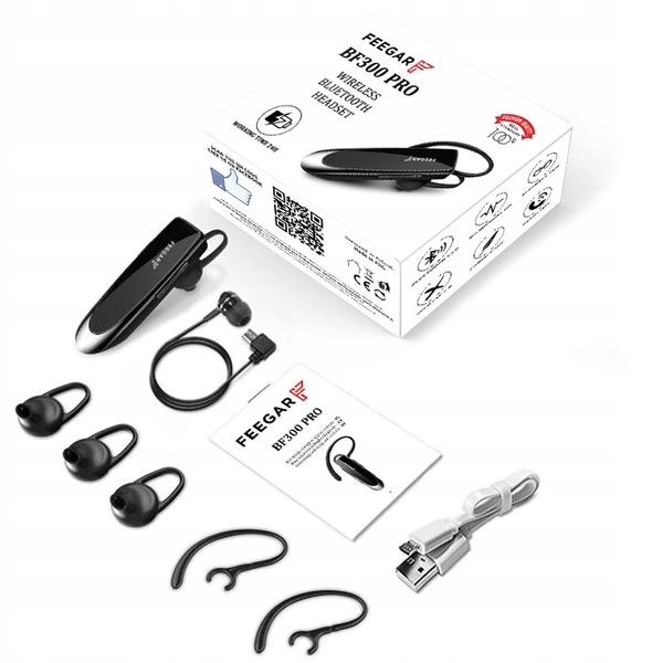 Feegar Słuchawka Bluetooth Do Telefon Apple Iphone zdjęcie 3