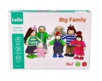 Lalki do domku dla lalek - rodzinka