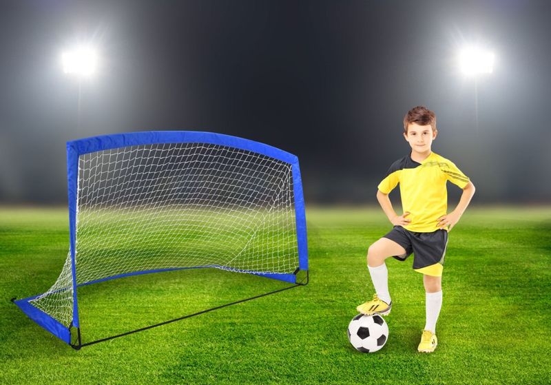 Bramka do piłki nożnej 200 x 100 cm zdjęcie 2