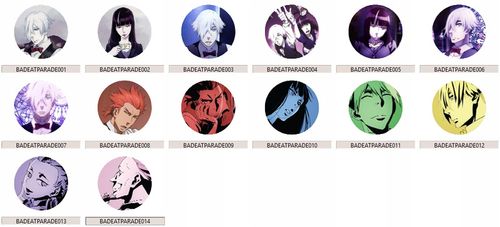 Przypinka Death Parade DO WYBORU na Arena.pl