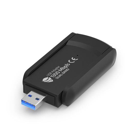 1300Mbps ZEWNĘTRZNA Karta Sieciowa WI-FI Adapter USB 3.0 DUAL 2 Anteny 5GHz na Arena.pl