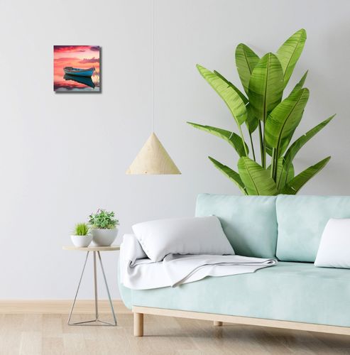 Obraz 20x20cm Spokój przed Połowem na Arena.pl