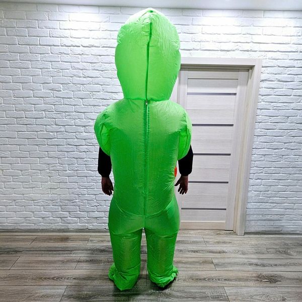 Kostium alien UFO kosmita dmuchany przebranie strój Halloween samopompujący zdjęcie 10