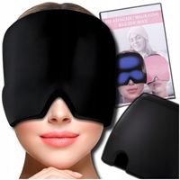 CZAPKA ŁAGODZĄCA NA BÓL GŁOWY MIGRENĘ MASKA CHŁODZĄCA KOMPRES ŻELOWY OKŁAD