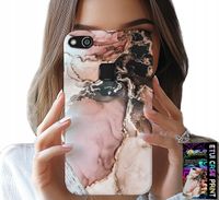 ETUI DO HUAWEI P10 LITE - ELEGANCKI MARMUREK MODNE WZORY + SZKŁO