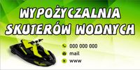 BANER REKLAMOWY OCZKOWANY 200x100 cm RÓŻNE WZORY WYPOŻYCZALNIA SKUTERÓW