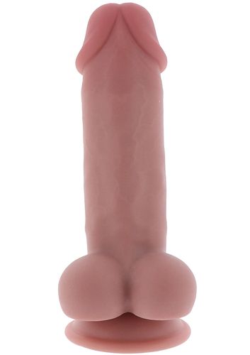 Deluxe Dual Density Thick Dildo Tpe 17 Cm na Arena.pl