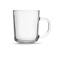 KUBEK SZKLANKA Z UCHEM SZKLANY DO KAWY HERBATY TADAR 250 ML