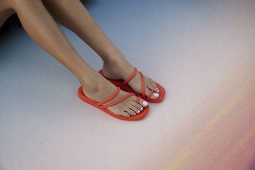 Crocs Damskie Buty Sandały Klapki Miami Frosted Loop 211253 Sandal 36-37 na Arena.pl