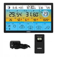 Stacja pogody Meteo SP500 Wi-Fi Alarm Budzik Data Prognozowanie pogody
