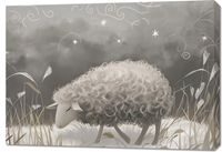 Obraz 100x70cm Bujna Owca