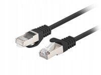 Patchcord KAT.6 Ftp 5M Czarny Fluke Passed Lanberg