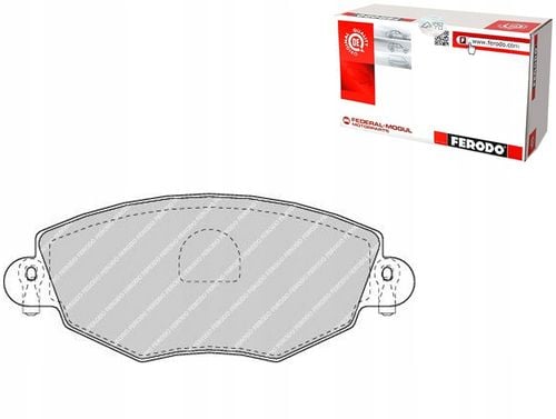 FERODO KLOCKI HAMULCOWE PRZÓD FORD MONDEO MK3 na Arena.pl