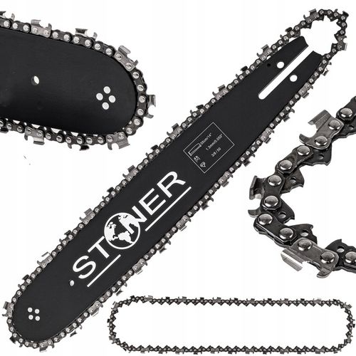 PROWADNICA 14'' 35cm DO PIŁY STIHL 2x ŁAŃCUCH 50og 3/8 1.3 MS180 MS230 250 na Arena.pl