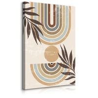 Obraz Na Ścianę Liście Palmowe Styl Boho Abstrakcja Natura 40cm x 50cm