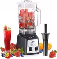BLENDER KIELICHOWY STOJĄCY 2000W, 2L Z WYŚWIETLACZEM WTYCZKA UK