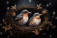 Plakat 60x40cm Gwiezdne Przytulenie