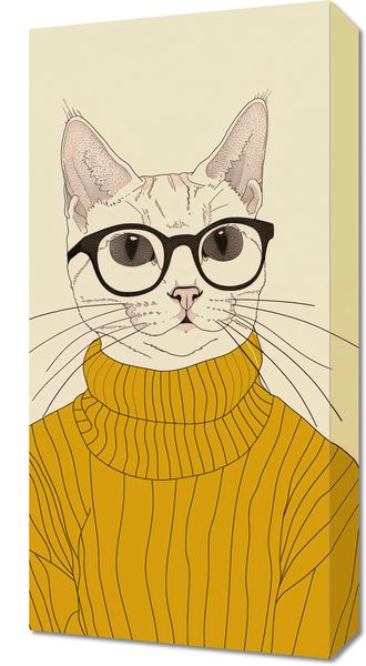 Obraz 30x60cm Intelektualista zdjęcie 1