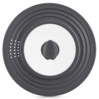 Pokrywka Uniwersalna Szklana Silikonowa do Garnka Patelni 20 / 22 / 24 cm