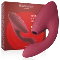 womanizer duo 2 bordeaux - zaawansowany stymulator powietrzno-wibracyjny i