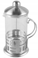 Szklany ZAPARZACZ TŁOKOWY do HERBATY Ziół KAWY French Press 600ml A1446