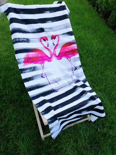 Flamingo cotton beach towel na Arena.pl