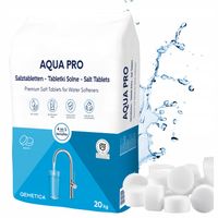 SÓL TABLETKI SOLNE DO ZMIĘKCZACZ STACJI ZMIĘKCZACZY UZDATNIANIA WODY 20 KG