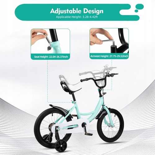 16inch ROWER DZIECIĘCY Zielony na Arena.pl