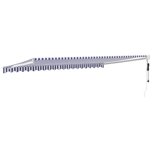Zwijana markiza, automatyczna, niebiesko-biała, 5x3 m na Arena.pl