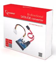2 x Adapter przejściówka Dwukierunkowy konwerter GEMBIRD SATA/IDE SATA-IDE-