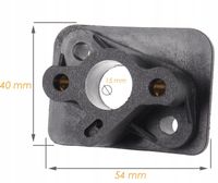 GAŹNIK DO KOSY SPALINOWEJ 15mm NAC DEMON OLEJ ŚWIECA ZESTAW USZCZELKI ŻYŁKA