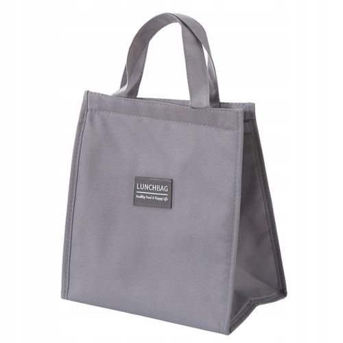 TORBA TERMICZNA Z UCHWYTEM IZOLACYJNA WODOODPORNA LUNCH BOX SZARA 10 L na Arena.pl