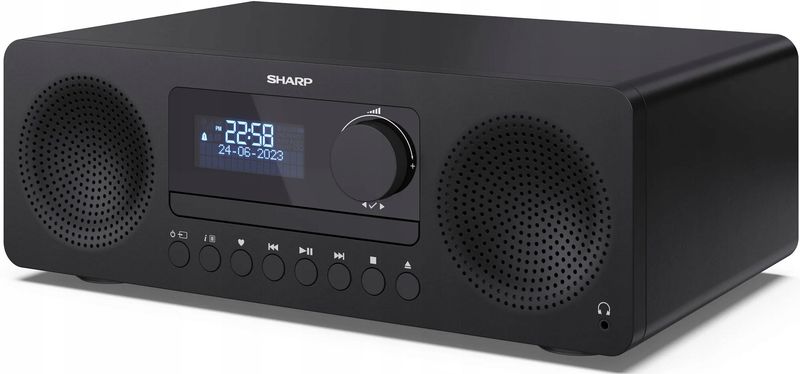System Hi-Fi SHARP Tokyo XL-B720D(BK) zdjęcie 4