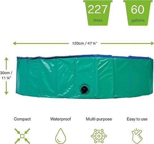 Składany basen dla psa XL 120 x 30cm na Arena.pl