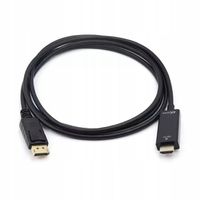 KABEL DISPLAY PORT DO HDMI 2.0 DP ADAPTER PRZEJŚCIÓWKA 4K/60Hz 1,8M PAWONIK