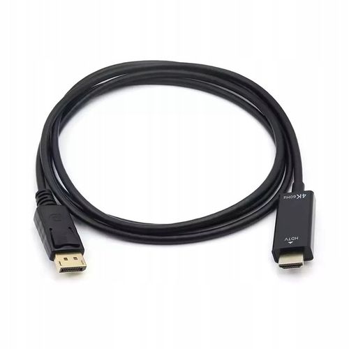 KABEL DISPLAY PORT DO HDMI 2.0 DP ADAPTER PRZEJŚCIÓWKA 4K/60Hz 1,8M PAWONIK na Arena.pl